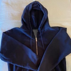 Brandy Melville, John Galt Black Full Zip Hoodie